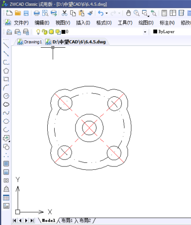 环形阵列效果