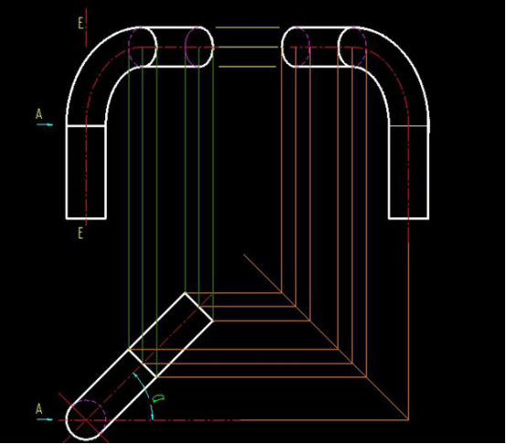 用CAD画物件剖面图的操作方法 用CAD画物件剖面图的操作方法
