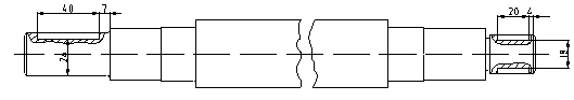 CAD绘制机械图样中的轴的零件图的方法指导 CAD绘制机械图样中的轴的零件图的方法指导