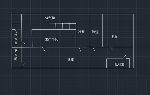 cad怎么画厂房的线条平面图? cad怎么画厂房的线条平面图?