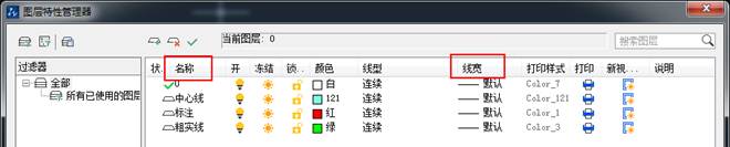 CAD保存与恢复图层设置状态 CAD保存与恢复图层设置状态