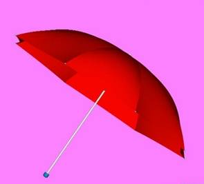 CAD雨伞建模教程 CAD雨伞建模教程