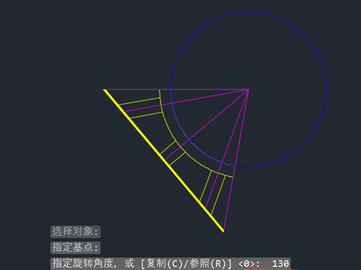CAD图形旋转的教程 CAD图形旋转的教程