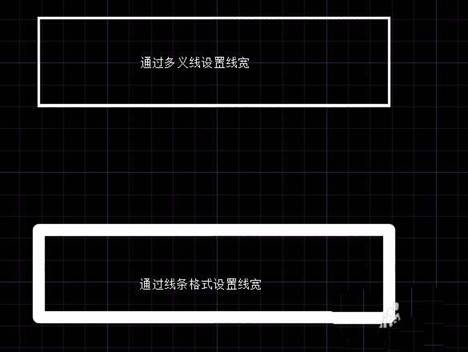 特性栏设置线宽