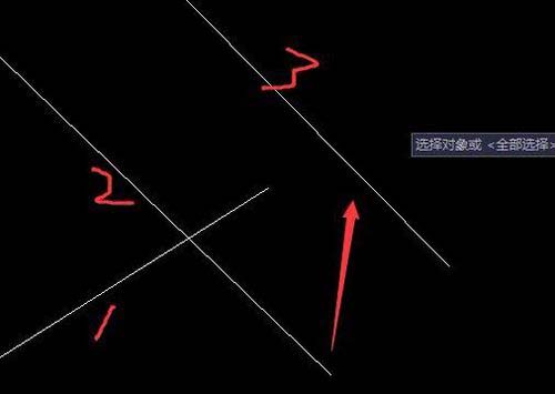 选延伸边界 选延伸边界