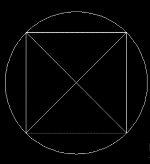 得到外接圆