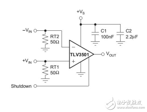 TLV3501应用电路及其电路