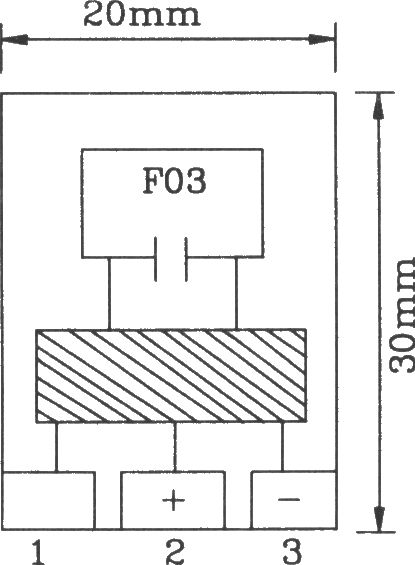 《由F03/J02B构成的遥控编码发射、解码接收电路图》相关图片 由F03/J02B构成的遥控编码发射、解码接收电路图